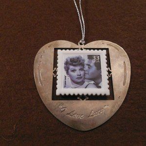 I Love Lucy Stamp Hallmark Keepsake Ornament
